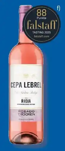 Lidl CEPA LEBREL Rioja DOC Rosado, Roséwein, trocken Angebot