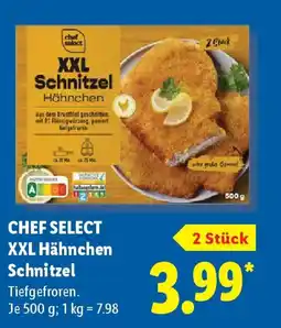 Lidl CHEF SELECT XXL Hähnchen Schnitzel Angebot