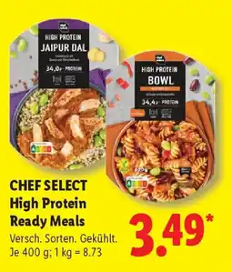 Lidl CHEF SELECT High Protein Ready Meals Angebot