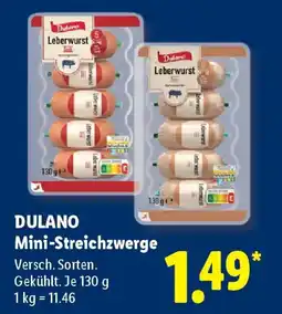 Lidl DULANO Mini-Streichzwerge Angebot