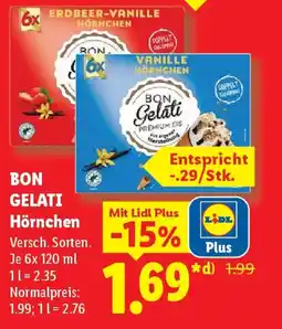 Lidl BON GELATI Hörnchen Angebot