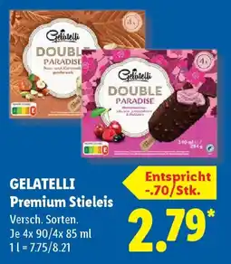 Lidl GELATELLI Premium Stieleis Angebot