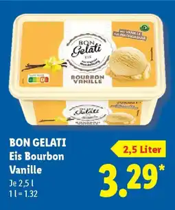 Lidl BON GELATI Eis Bourbon Vanille Angebot