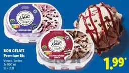 Lidl BON GELATI Premium Eis Angebot