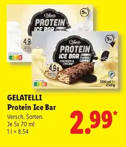 Lidl GELATELLI Protein Ice Bar Angebot