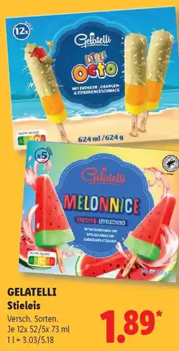 Lidl GELATELLI Stieleis Angebot