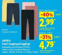 Lidl LUPILU Capri-Leggings/Leggings Angebot