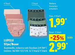 Lidl LUPILU Boxer Angebot