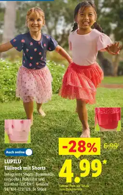 Lidl LUPILU Tüllrock mit Shorts Angebot