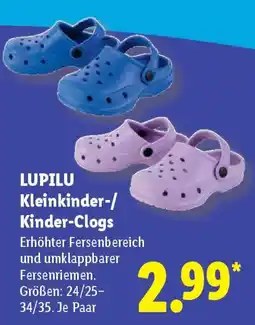 Lidl LUPILU Kleinkinder-/ Kinder-Clogs Angebot