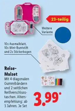 Lidl Reise- Malset Angebot