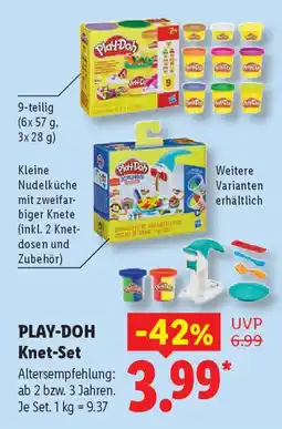 Lidl PLAY-DOH Knet-Set Angebot