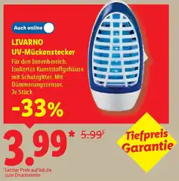 Lidl LIVARNO UV-Mückenstecker Angebot