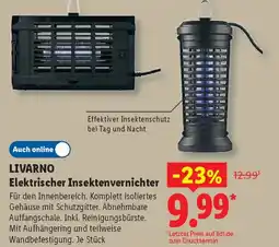 Lidl LIVARNO Elektrischer Insektenvernichter Angebot