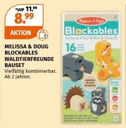 Müller MELISSA & DOUG BLOCKABLES WALDTIERFREUNDE BAUSET Angebot