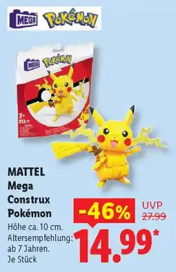 Lidl MATTEL Mega Construx Pokémon Angebot