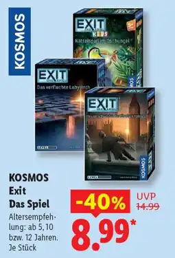 Lidl KOSMOS Exit Das Spiel Angebot