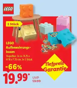 Lidl LEGO Aufbewahrungboxen Angebot