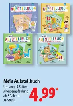 Lidl Mein Aufstellbuch Angebot