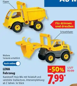 Lidl LENA Fahrzeug Angebot