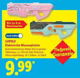 Lidl LUPILU Elektrische Wasserpistole Angebot