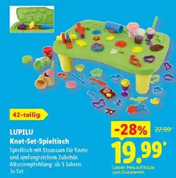 Lidl LUPILU Knet-Set-Spieltisch Spieltisch Angebot