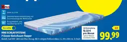 Lidl HN8 SCHLAFSYSTEME 7-Zonen-Gelschaum-Topper Angebot