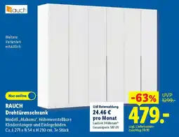 Lidl RAUCH Drehtürenschrank Angebot