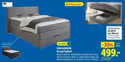Lidl SUN GARDEN Boxspringbett Angebot