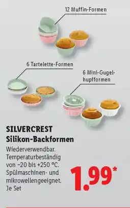 Lidl SILVERCREST Silikon-Backformen Angebot