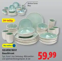 Lidl SILVERCREST Geschirrset Angebot