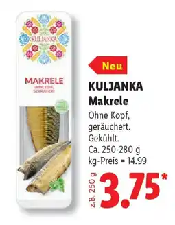 Lidl KULJANKA Makrele Angebot