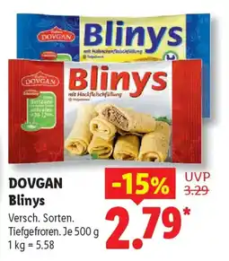 Lidl DOVGAN Blinys Angebot