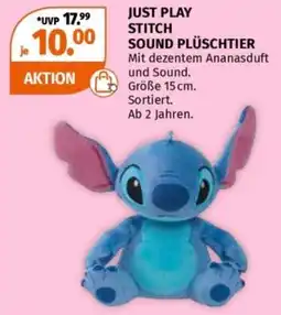 Müller JUST PLAY STITCH SOUND PLÜSCHTIER Angebot