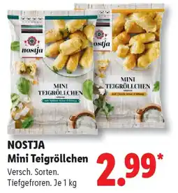 Lidl NOSTJA Mini Teigröllchen Angebot