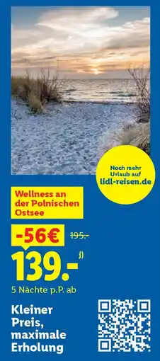 Lidl Kleiner Preis, maximale Erholung Angebot
