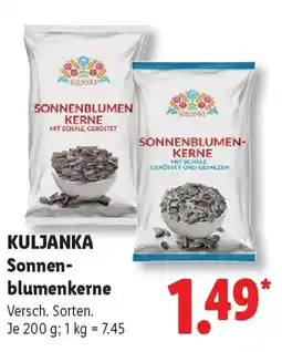Lidl KULJANKA Sonnenblumenkerne Angebot