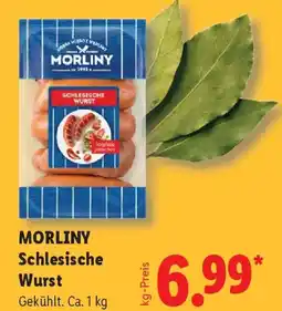 Lidl MORLINY Schlesische Wurst Angebot