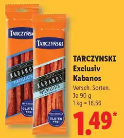 Lidl TARCZYNSKI Exclusiv Kabanos Angebot