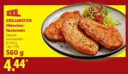 Lidl GRILLMEISTER Hähnchen- Hacksteaks Angebot