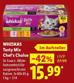 Lidl WHISKAS Tasty Mix Chef's Choice Angebot