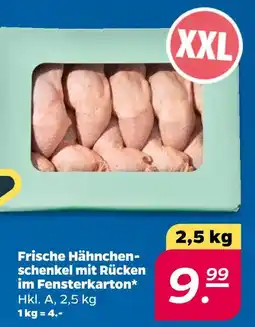 NETTO Frische hähnchenschenkel mit rücken Angebot