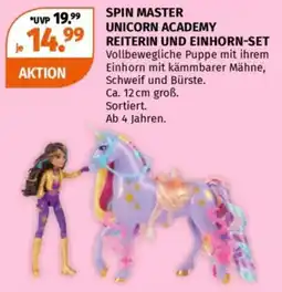 Müller SPIN MASTER UNICORN ACADEMY REITERIN UND EINHORN-SET Angebot
