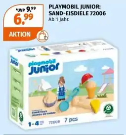 Müller PLAYMOBIL JUNIOR: SAND-EISDIELE 72006 Angebot