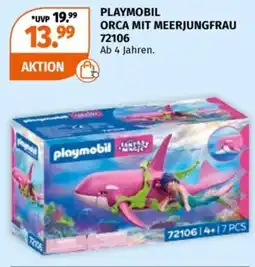 Müller PLAYMOBIL ORCA MIT MEERJUNGFRAU 72106 Angebot