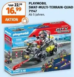 Müller PLAYMOBIL SWAT-MULTI-TERRAIN-QUAD 71147 Angebot