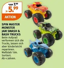 Müller SPIN MASTER MONSTER JAM SMASH & BASH TRUCKS Angebot