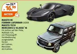 Müller MAISTO RC FERRARI LAFERRARI ODER MAISTO TECH MERCEDES G-KLASSE 18 Angebot