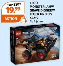Müller LEGO MONSTER JAM™ GRAVE DIGGER™ FEUER UND EIS 42219 Angebot