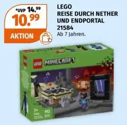 Müller LEGO REISE DURCH NETHER UND ENDPORTAL 21584 Angebot